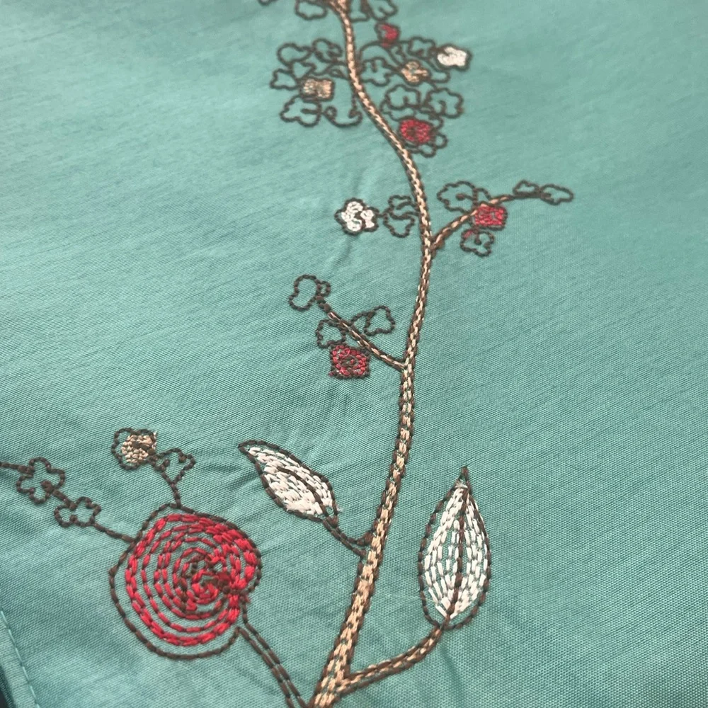 NWT Lenox Chirp Turquoise Table Runner, 19x70 - Picture 4 of 13
